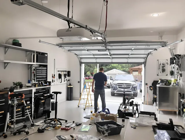 Garage door opener installation by Plainville Garage Door Repair in Plainville