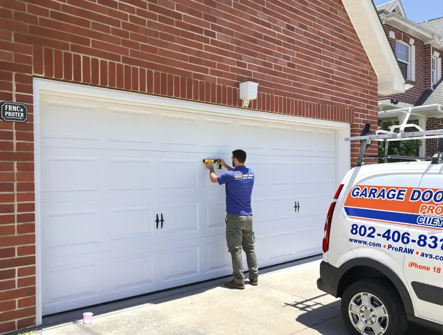 Local garage door repair service by Plainville Garage Door Repair in Plainville